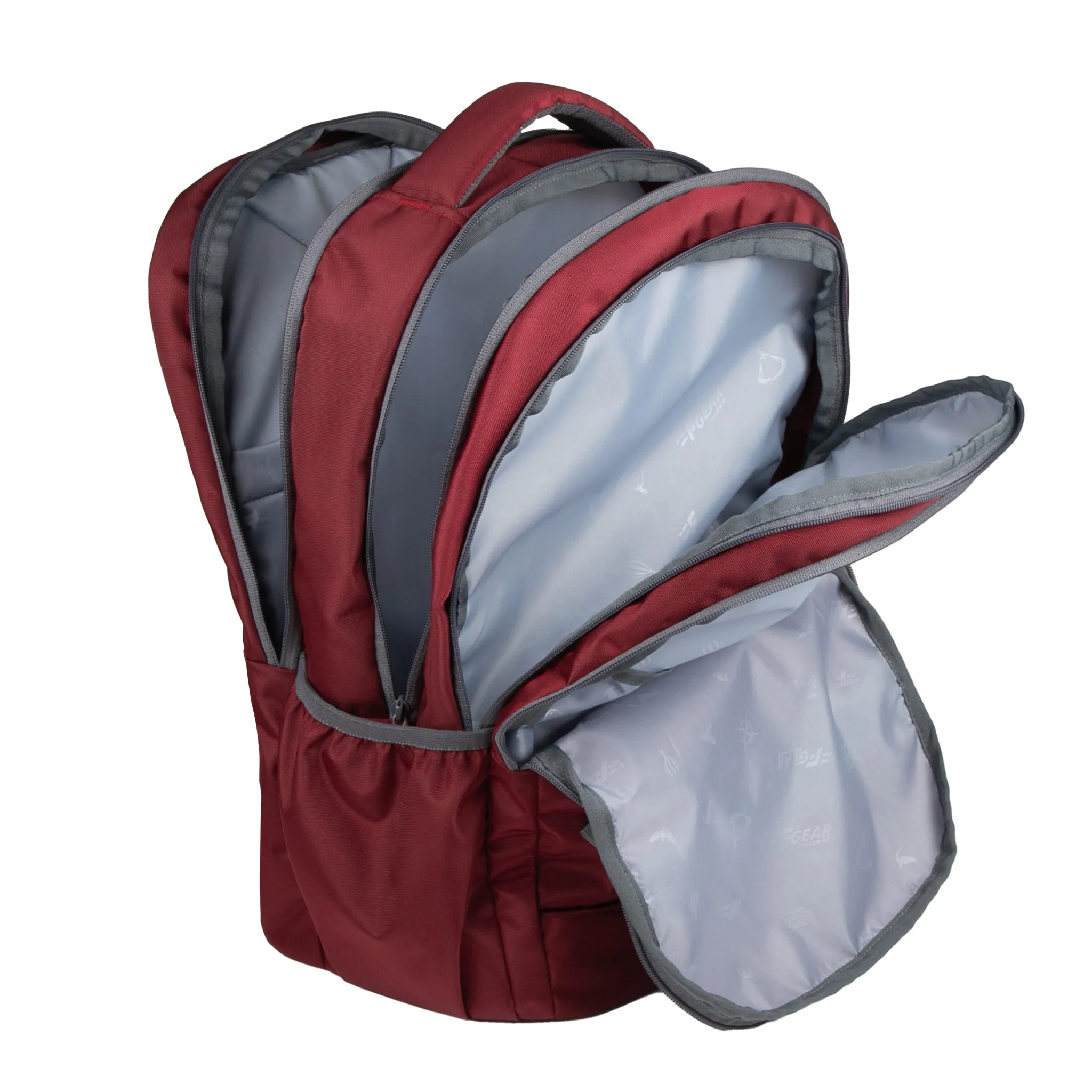 Airmate 29L Maroon Backpack with raincover