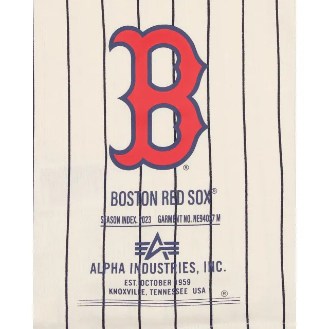 Alpha Industries X Boston Red Sox Striped T-Shirt