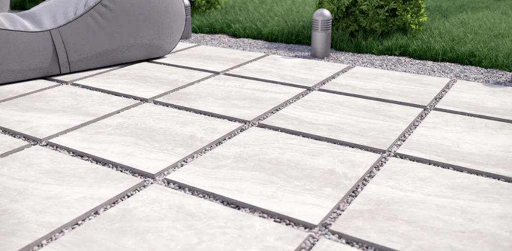 Arterra Porcelain Paver Praia Grey 24"x24"