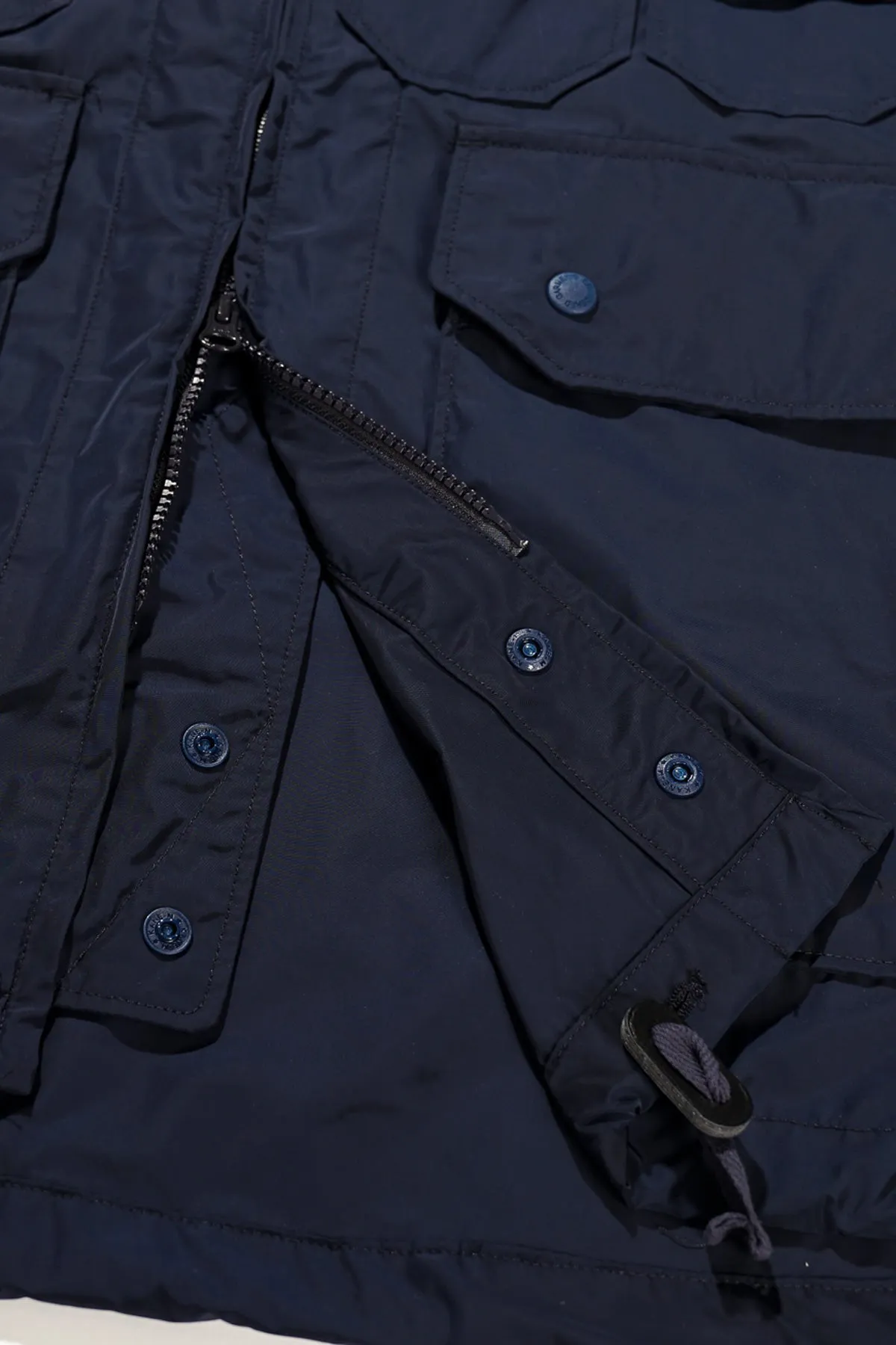 Atlantic Parka - Dark Navy Memory Polyester