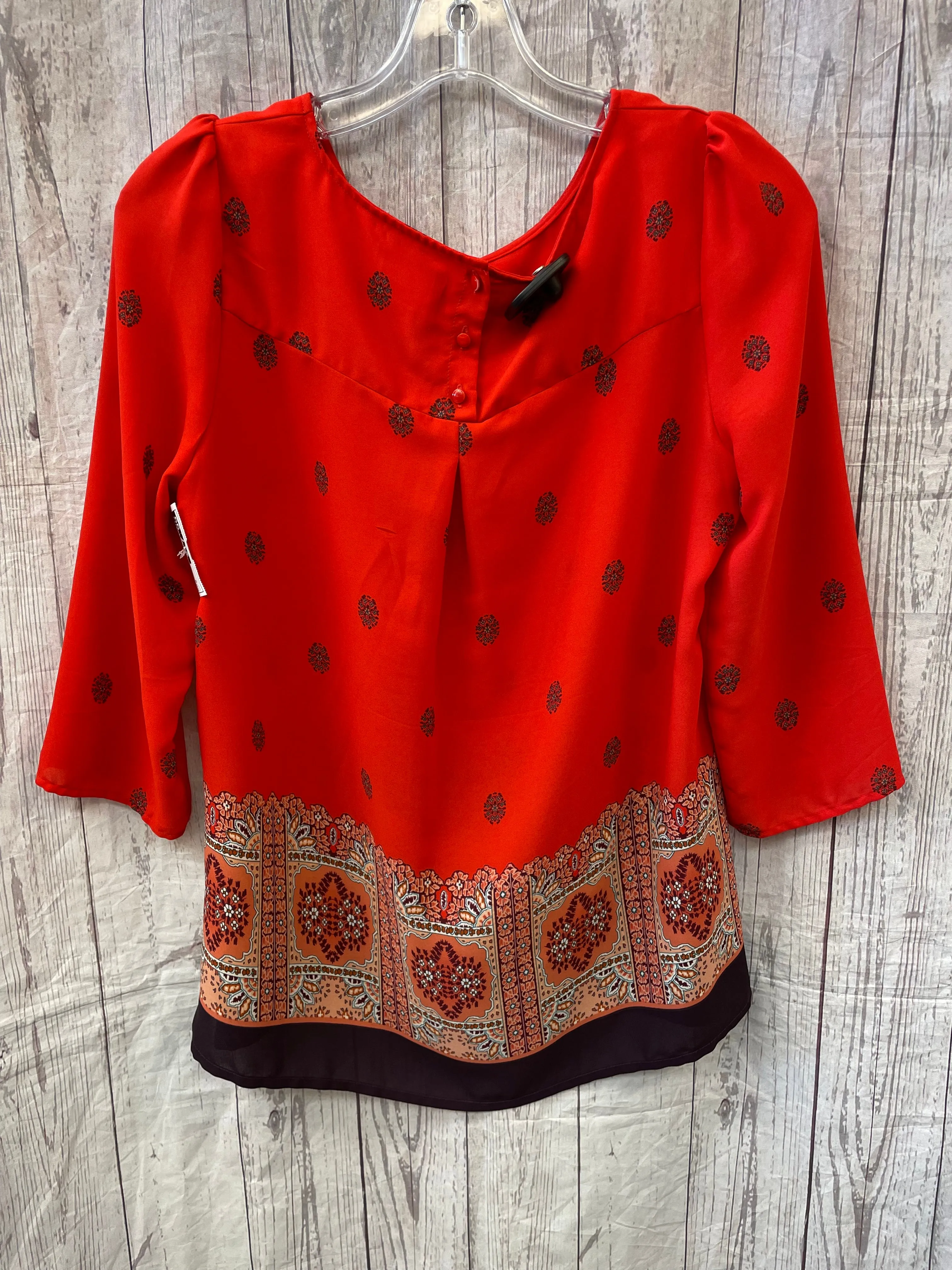 Blouse 3/4 Sleeve By Maeve  Size: S