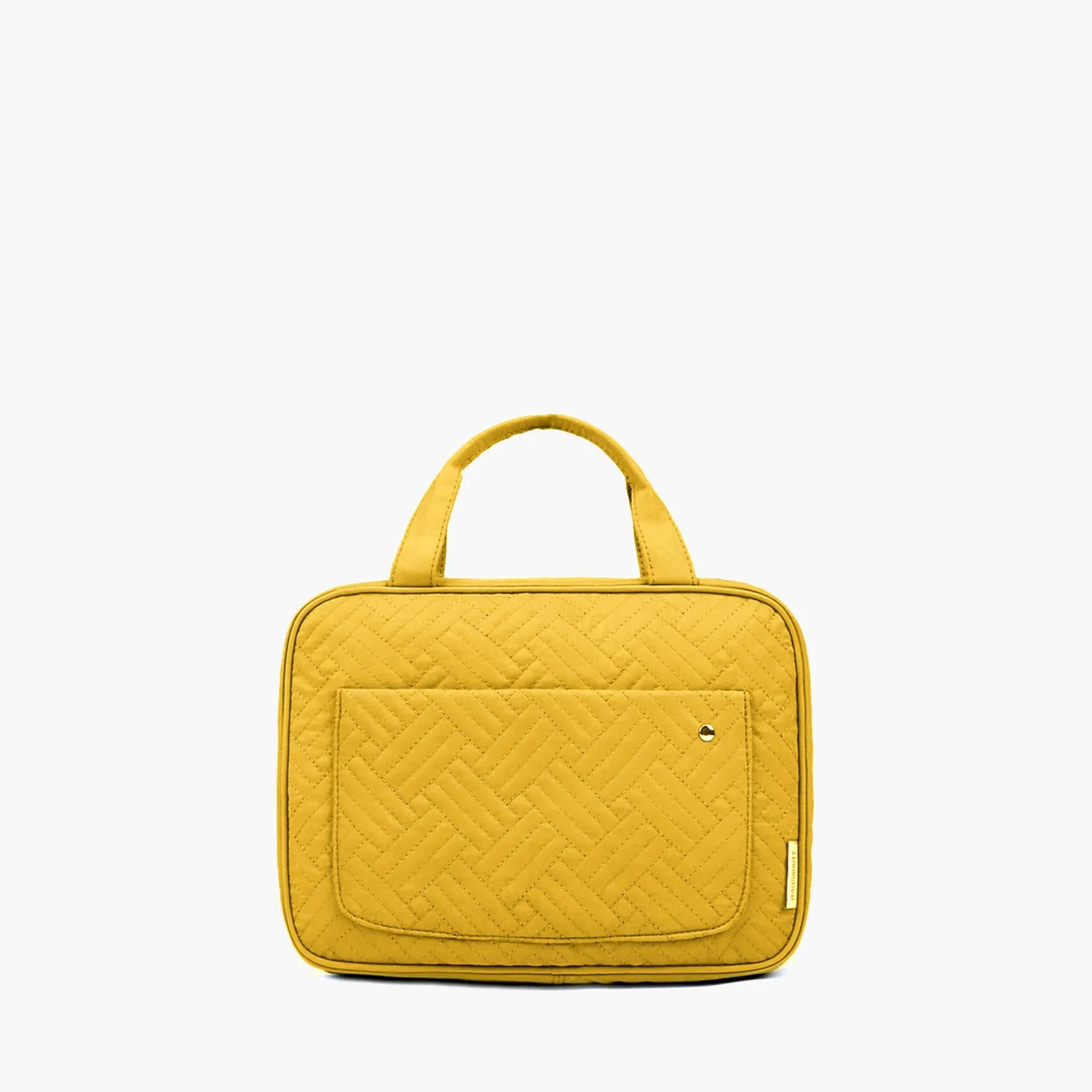 Bonchemin Yellow The Space Saver Toiletry Bag