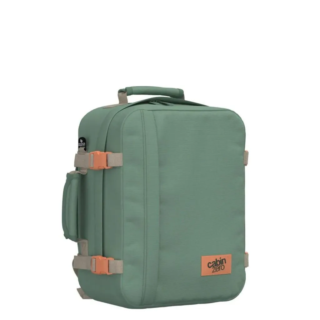 CabinZero Classic 28L Lightweight Carry On Backpack - Sage Forest