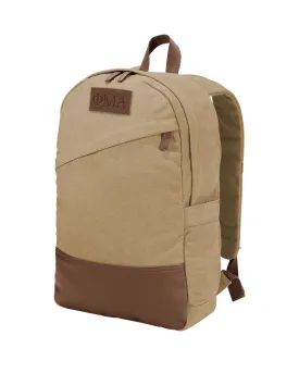 Canvas Backpack - Khaki