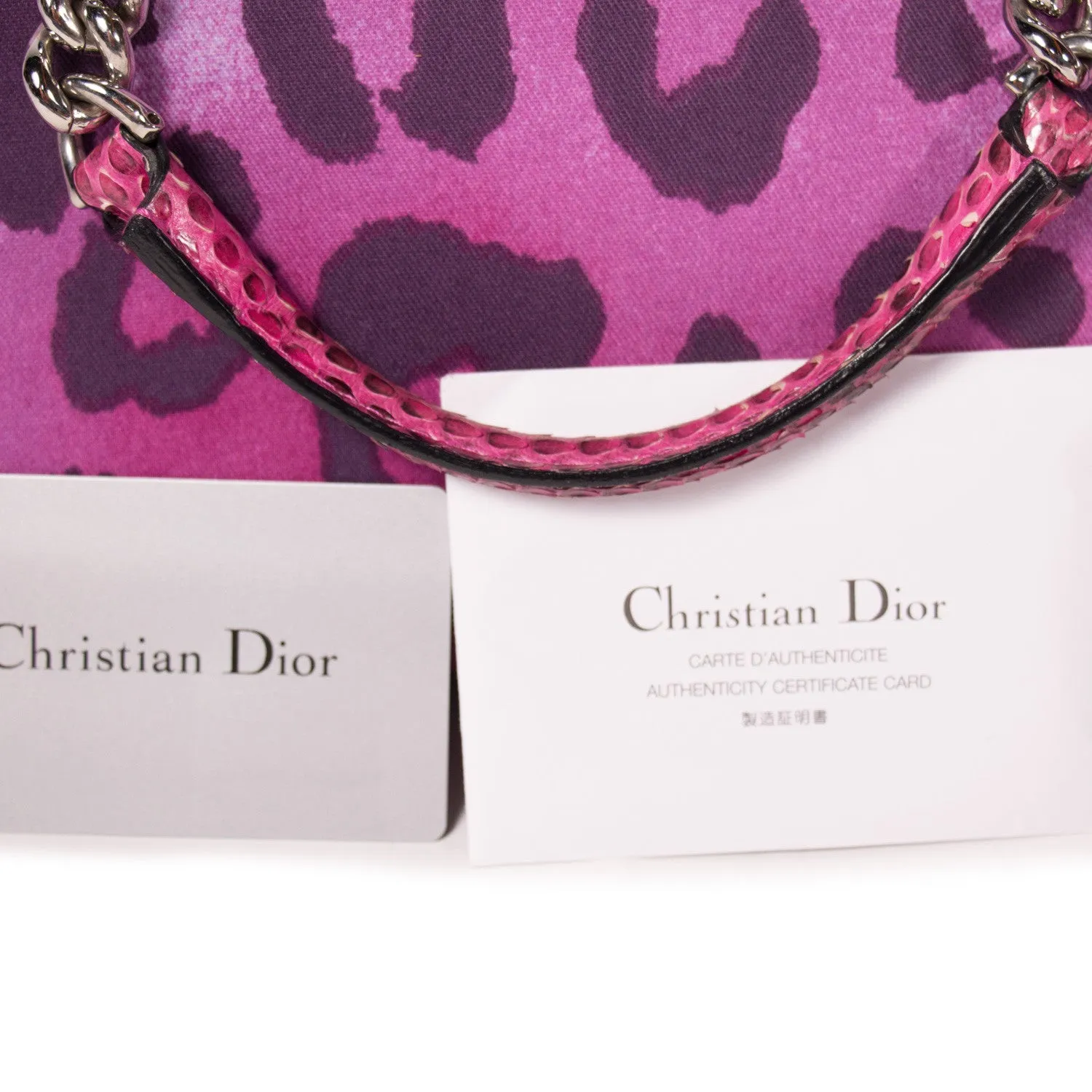 Christian Dior Gambler Dice Bowler Bag