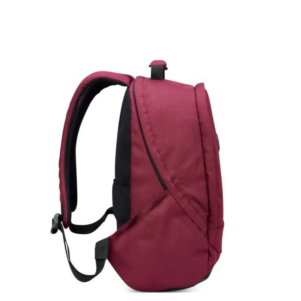 Delsey Securban 13” Laptop Backpack - Burgundy