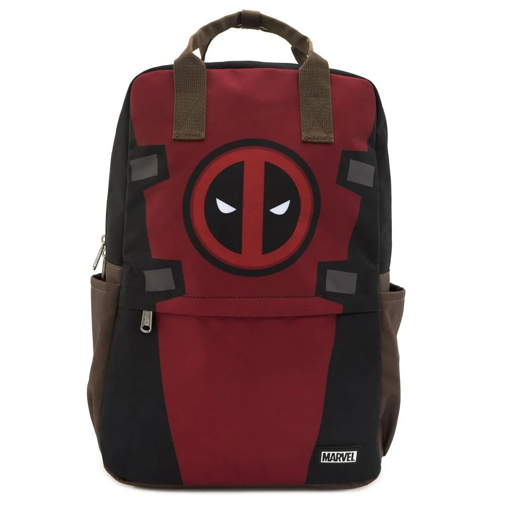 Disney Marvel Deadpool Cosplay Square Nylon Backpack