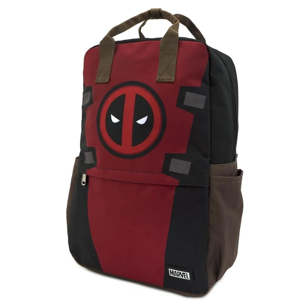 Disney Marvel Deadpool Cosplay Square Nylon Backpack