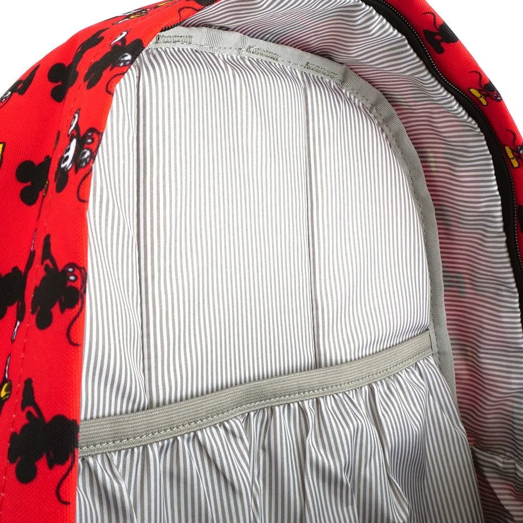 Disney Mickey Mouse Parts All-Over-Print Nylon Backpack