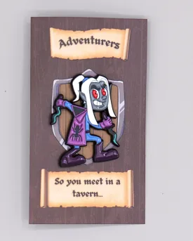 Drow - Enamel Pin