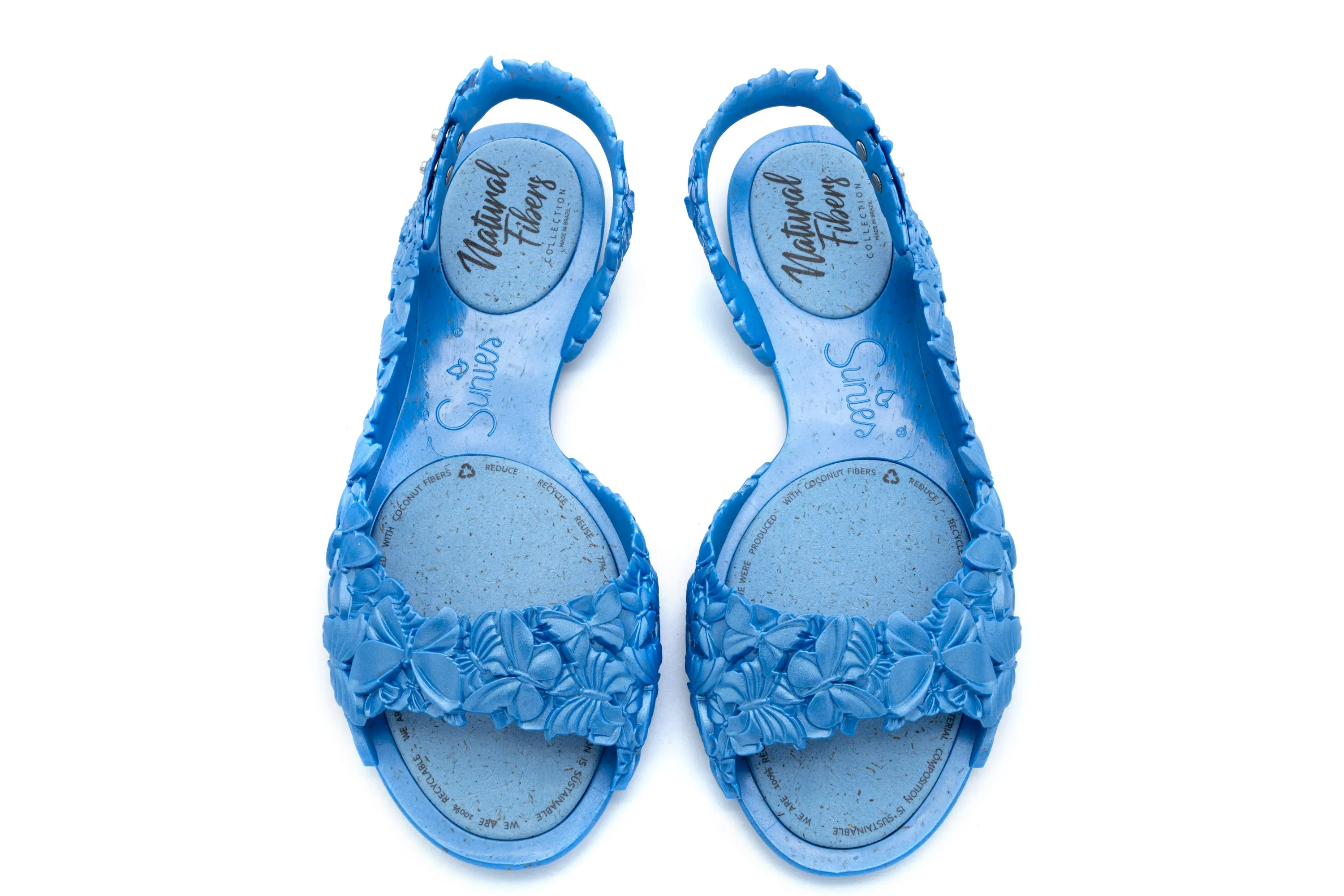 FLEXI Butterfly Glossy Blue Sandal