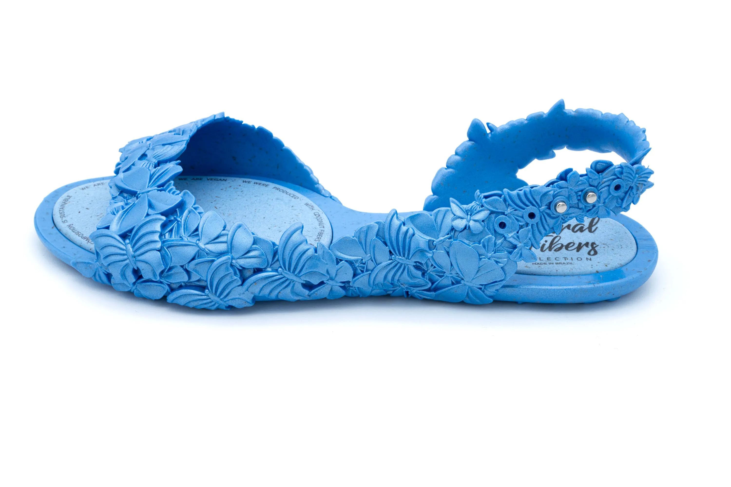 FLEXI Butterfly Glossy Blue Sandal