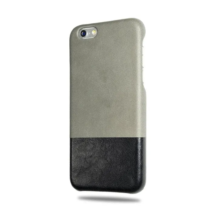 Fossil Gray & Crow Black iPhone 6 / iPhone 6s Leather Case