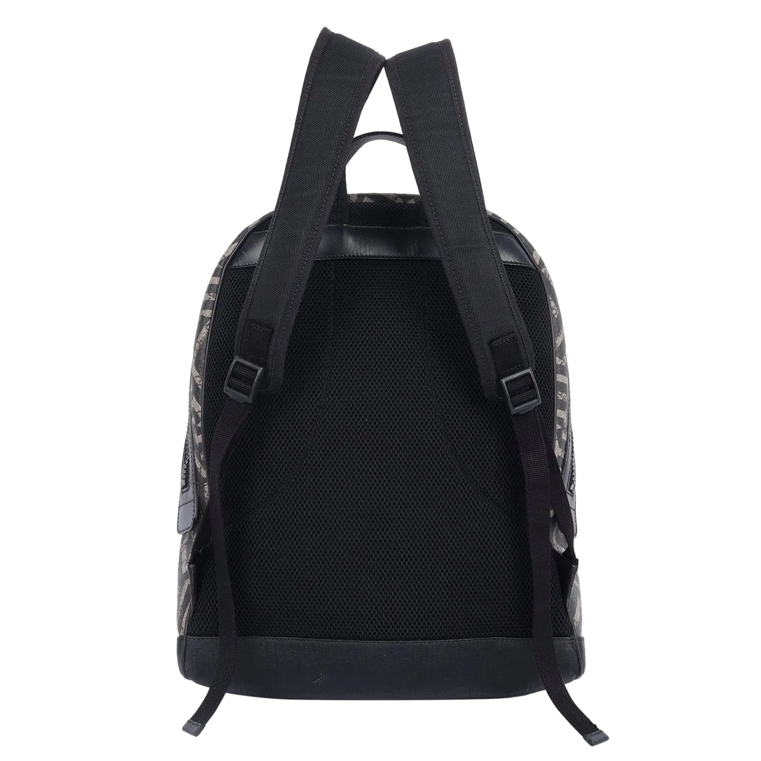 GG Supreme Monogram Caleido Backpack in Black (Authentic Pre-Owned)