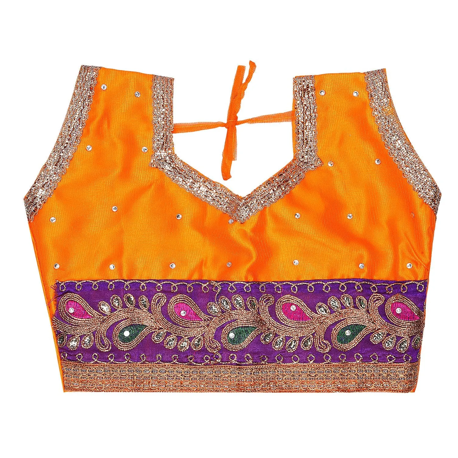 Girls Ethnic Embroidered Lehenga Choli