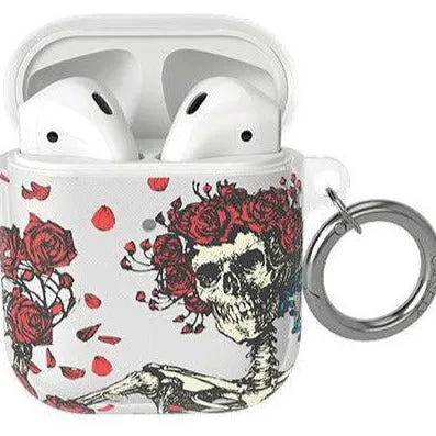 Grateful Dead | Forever Grateful | Grateful Dead Skeleton Floral AirPods Case