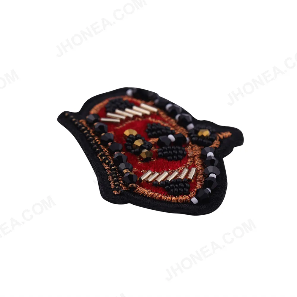 Heavy Embellished Designer Royal Crown Patch