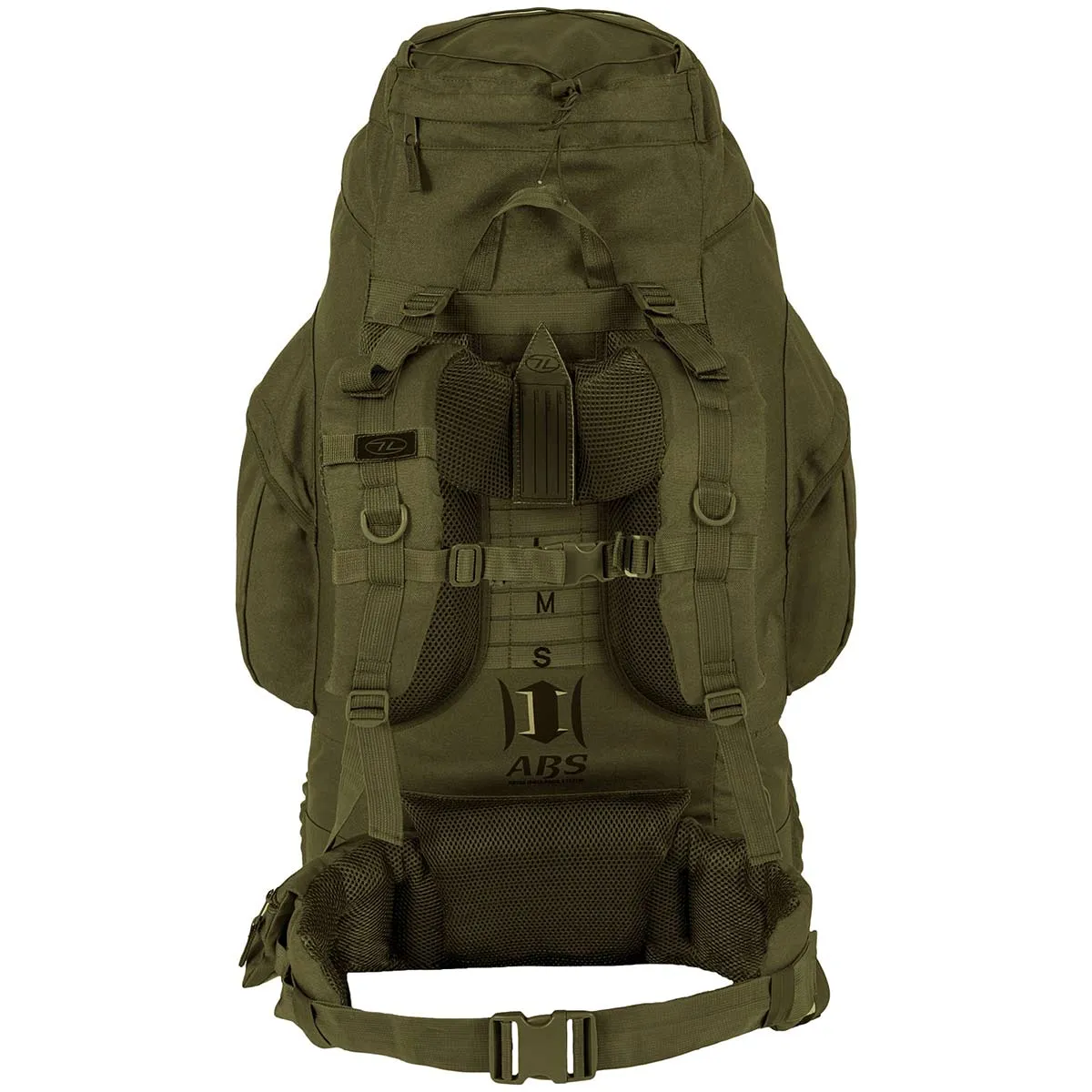 Highlander Forces 88L Rucksack Olive Green