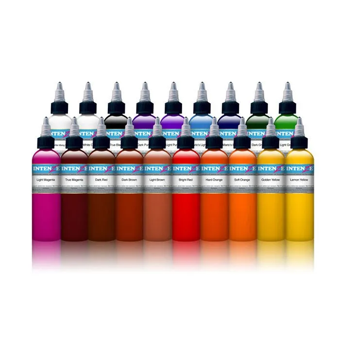 Intenze Ink - 19 Color Ink Set (1 oz)