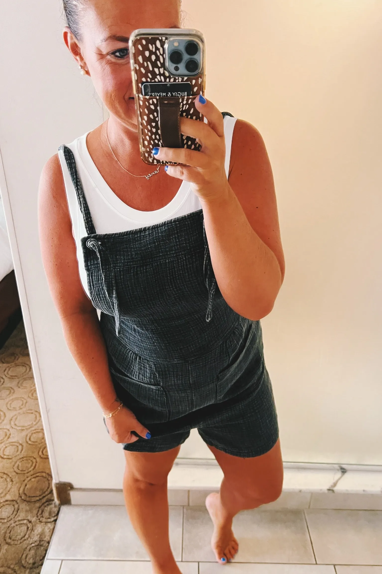 Lucinda Acid Wash Overalls