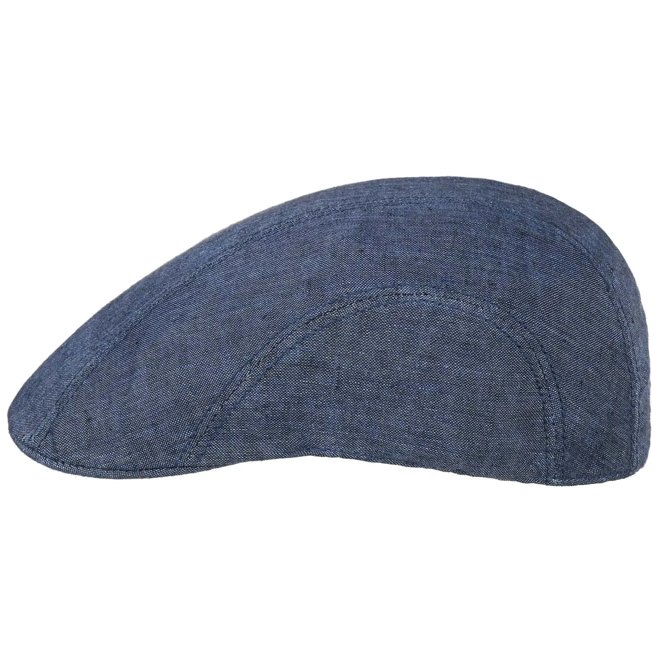 Madison Linen Flat Cap by Stetson