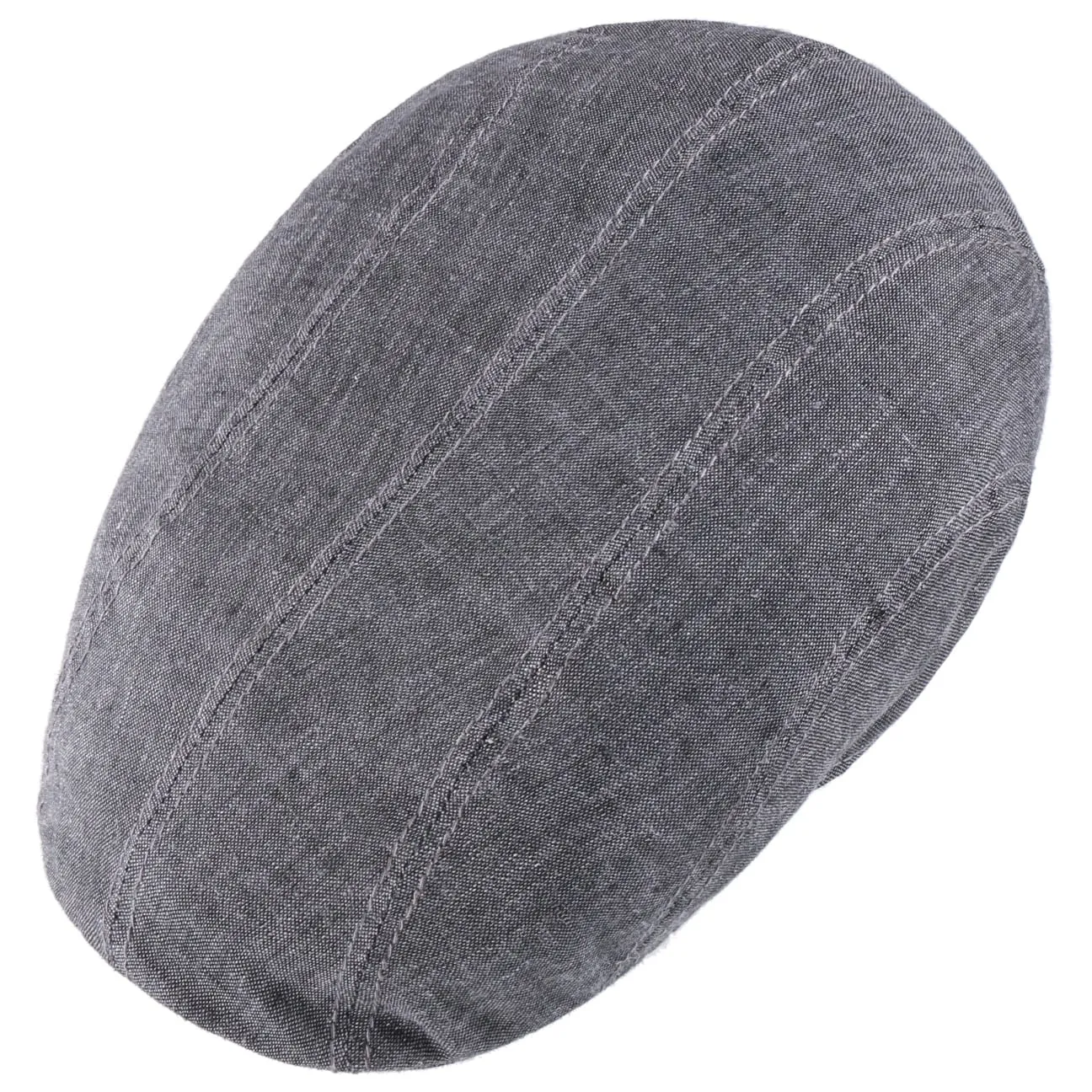 Madison Linen Flat Cap by Stetson