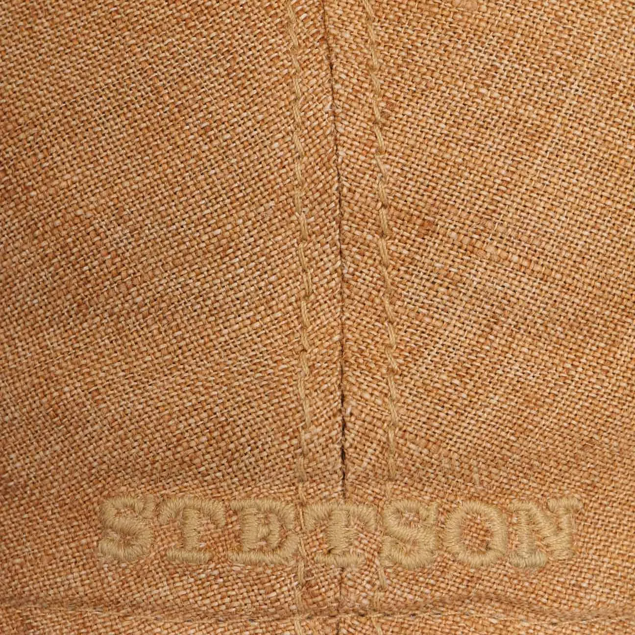 Madison Linen Flat Cap by Stetson