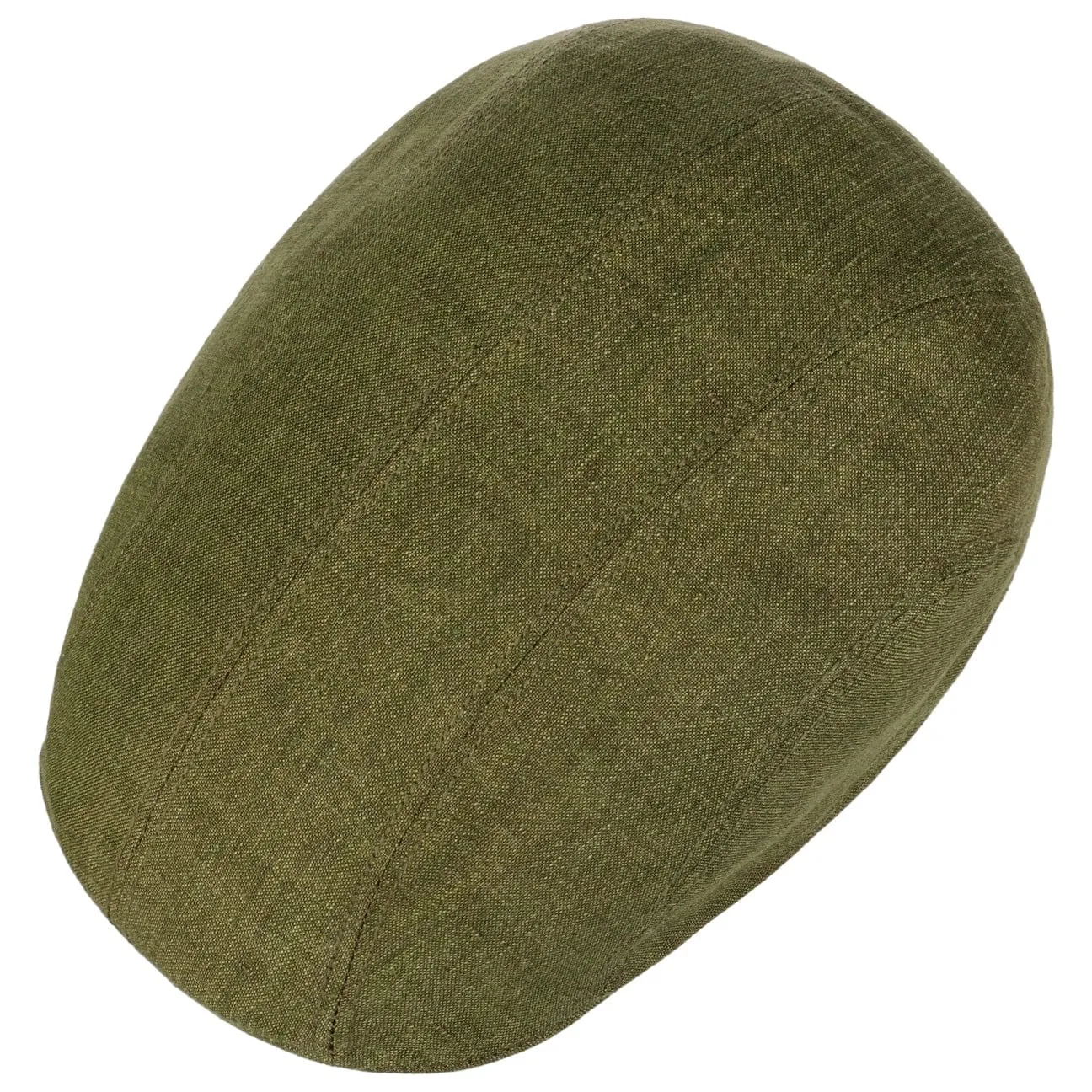 Madison Linen Flat Cap by Stetson