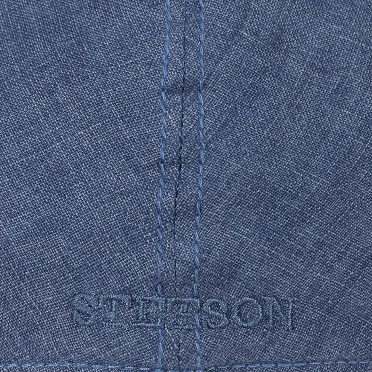 Madison Linen Flat Cap by Stetson