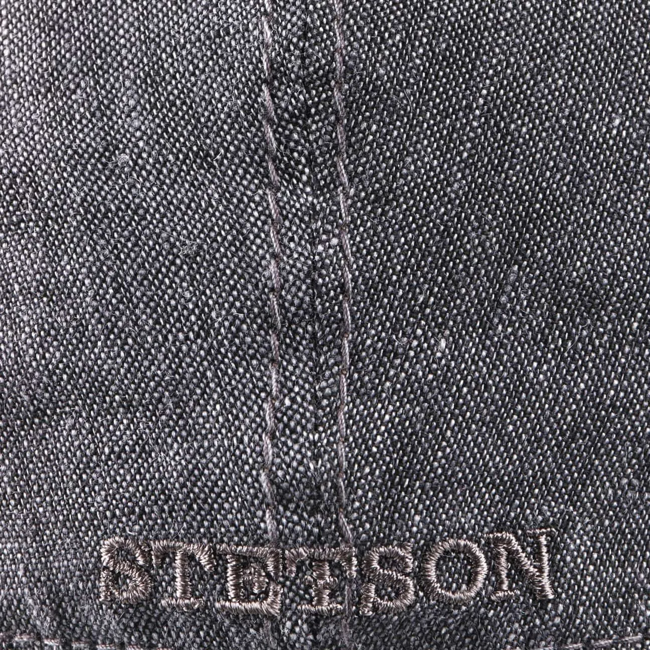 Madison Linen Flat Cap by Stetson