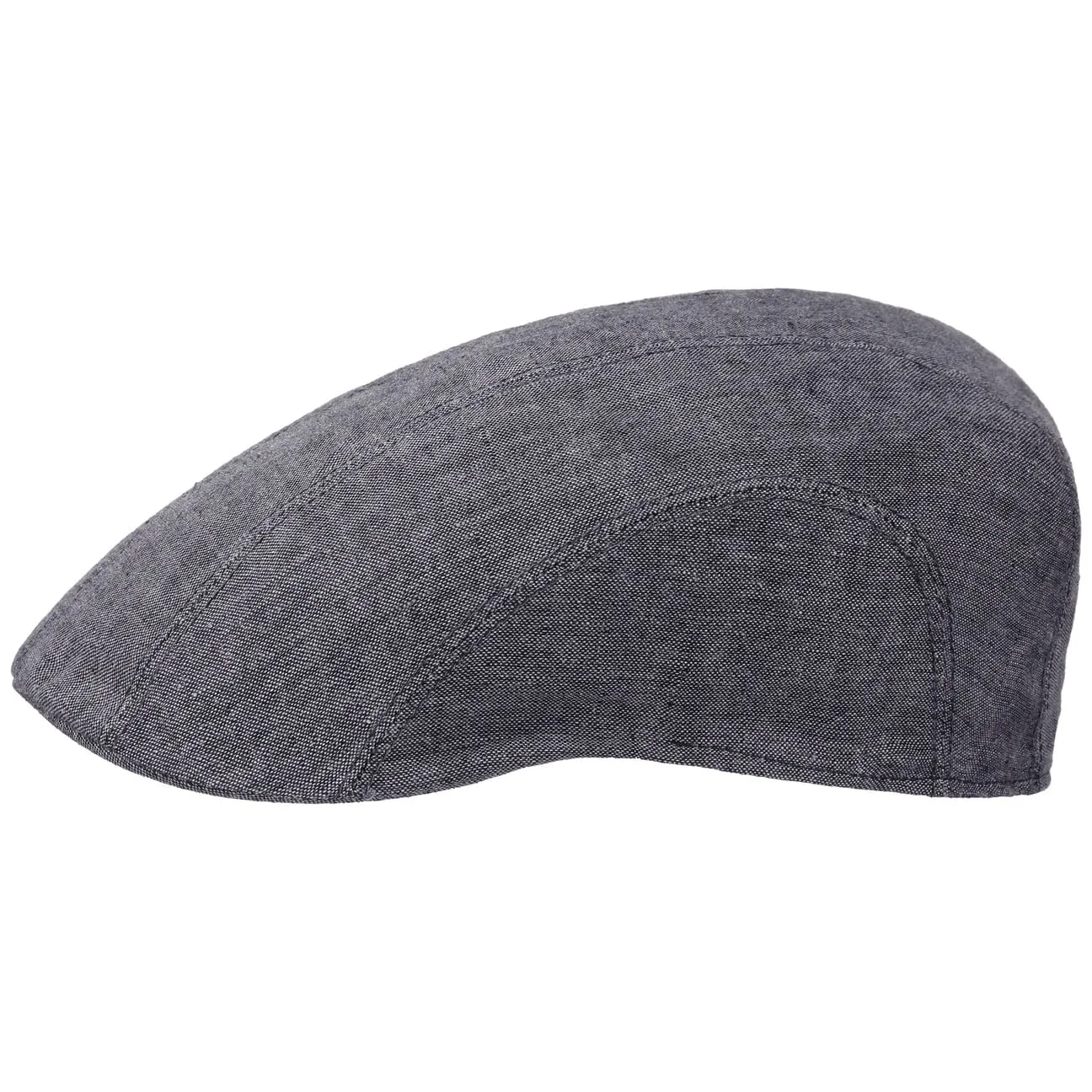 Madison Linen Flat Cap by Stetson