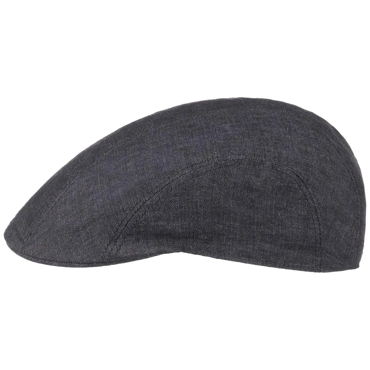 Madison Linen Flat Cap by Stetson