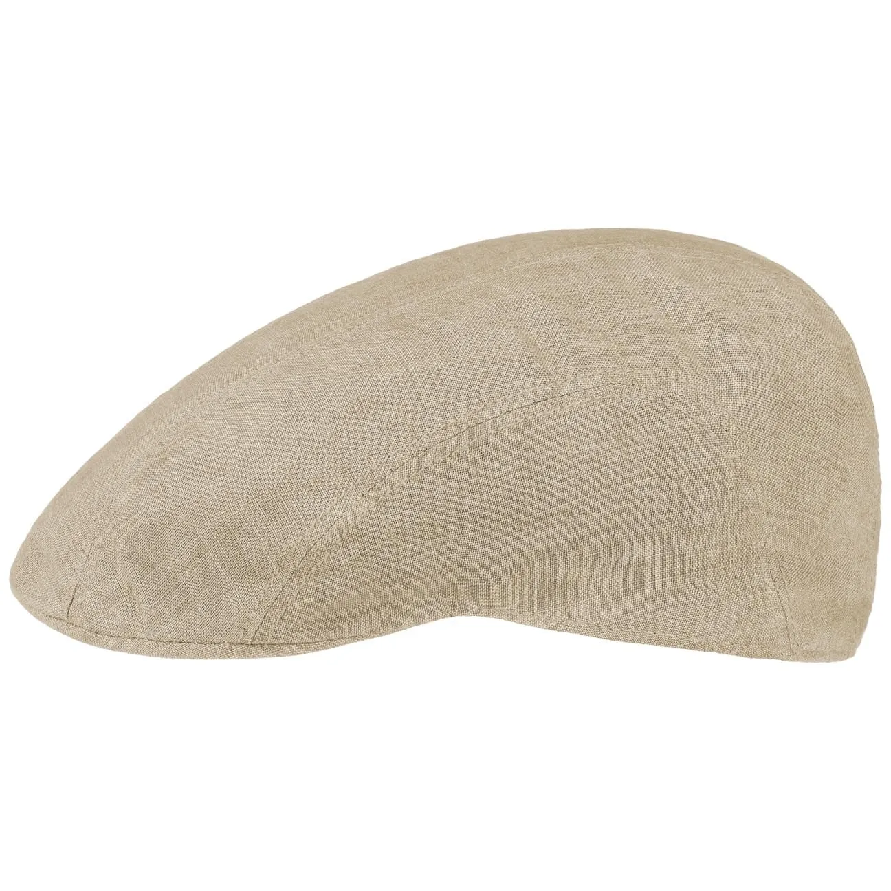 Madison Linen Flat Cap by Stetson