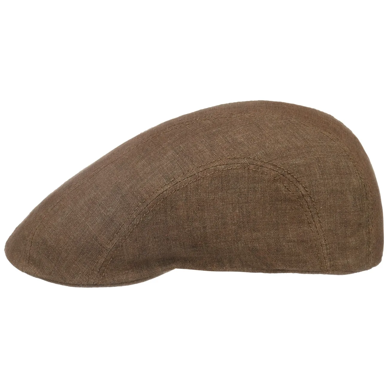 Madison Linen Flat Cap by Stetson