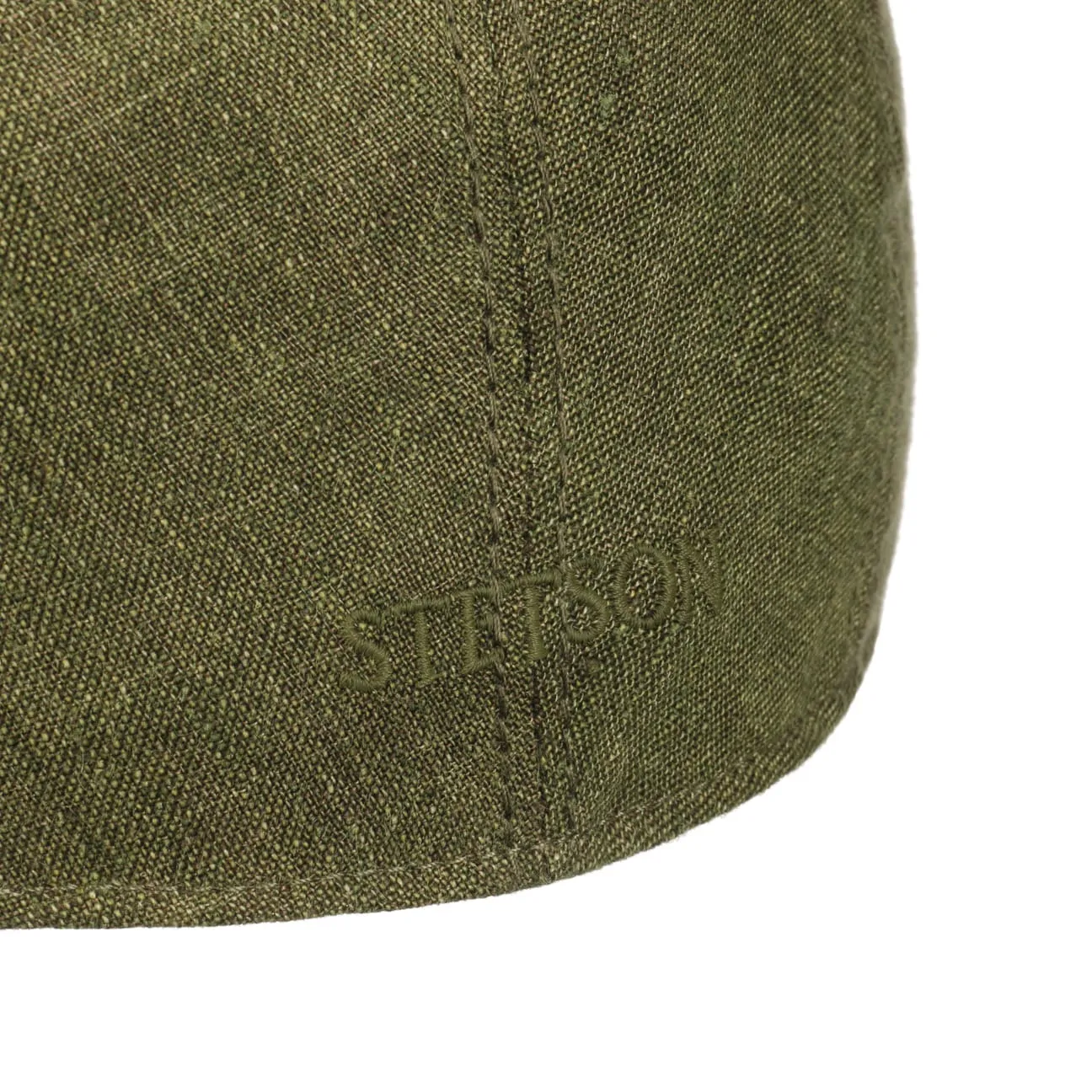 Madison Linen Flat Cap by Stetson