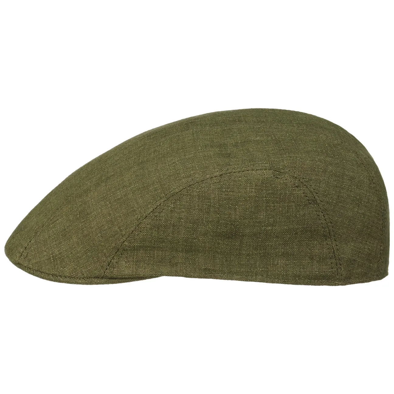 Madison Linen Flat Cap by Stetson