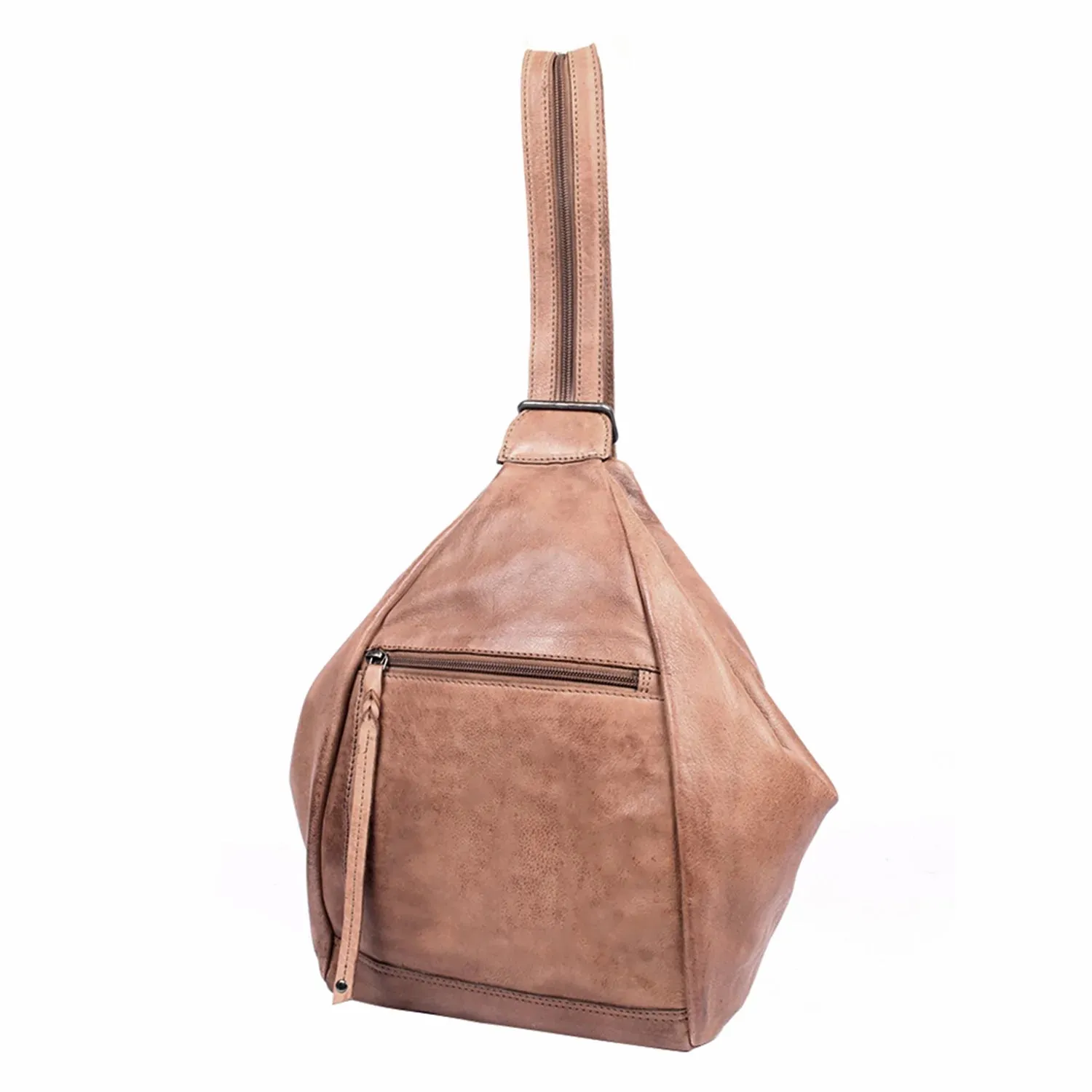 Marley Concealed Carry Leather Sling Backpack