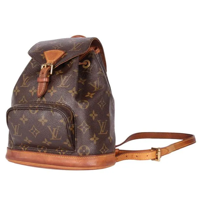 Monogram Montsouris Backpack PM (Authentic Pre-owned)