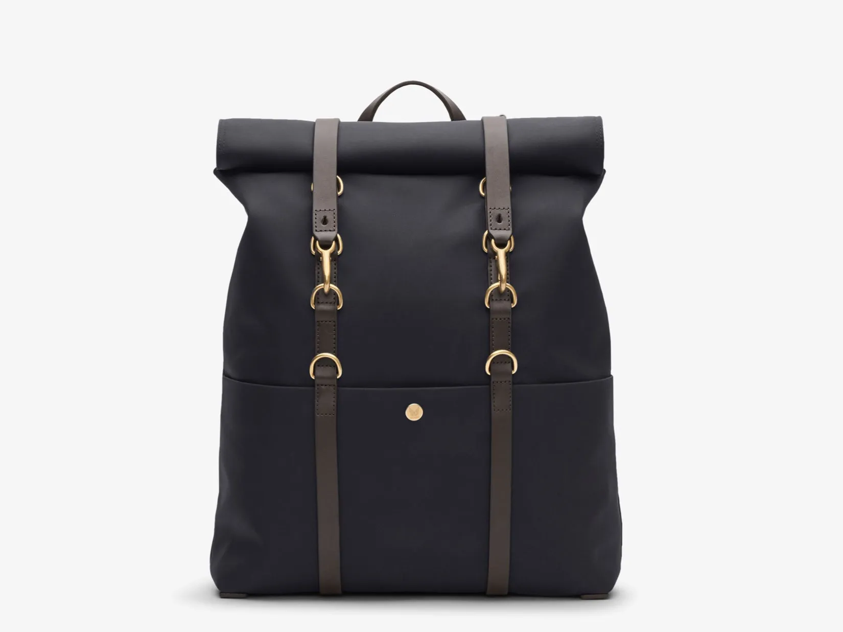 M/S Backpack – Navy/Dark Brown