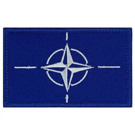 NATO Flag Embroidered Patch