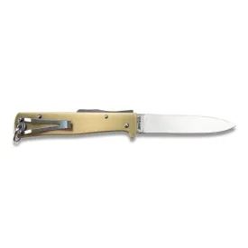 Otter Mercator Knife Large, Clip, Brass