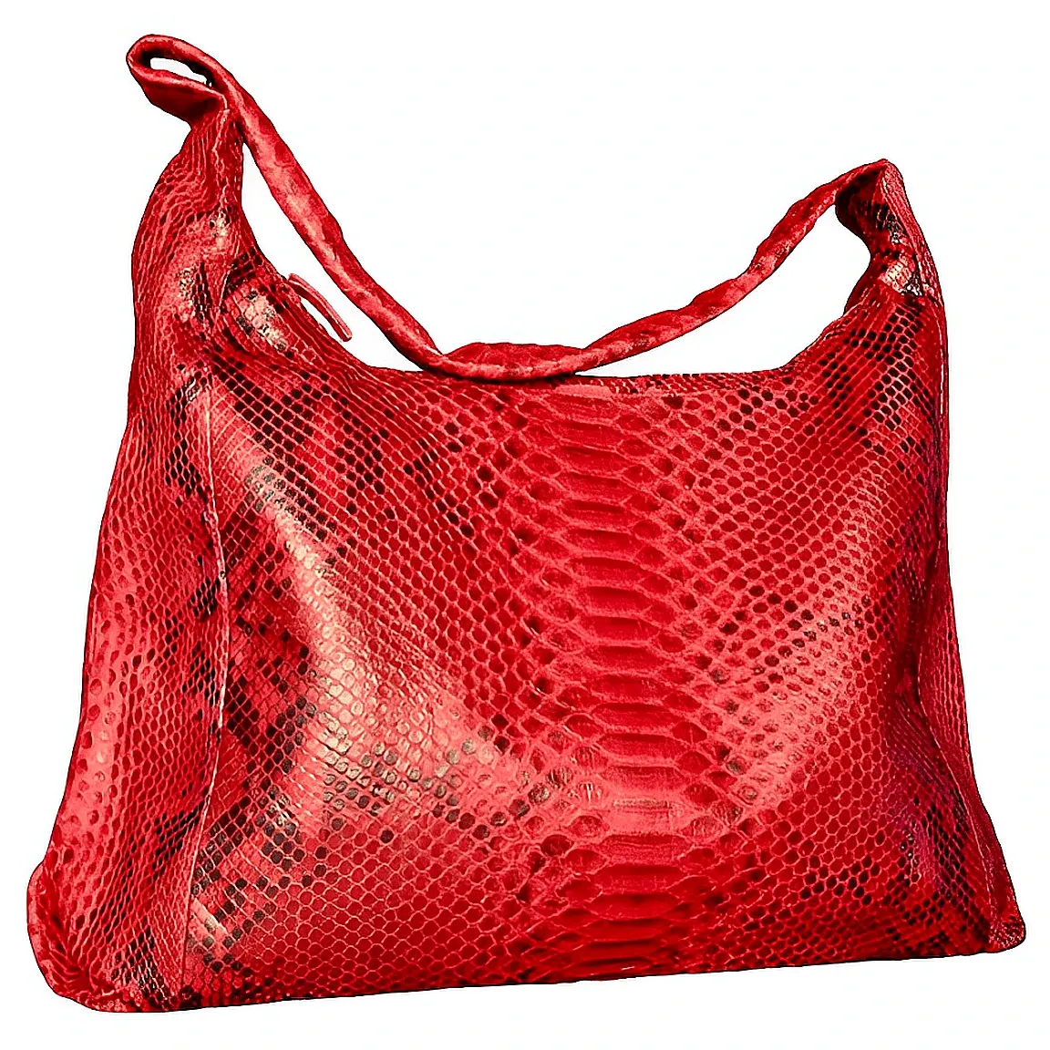 Red Jumbo Shoulder Bag