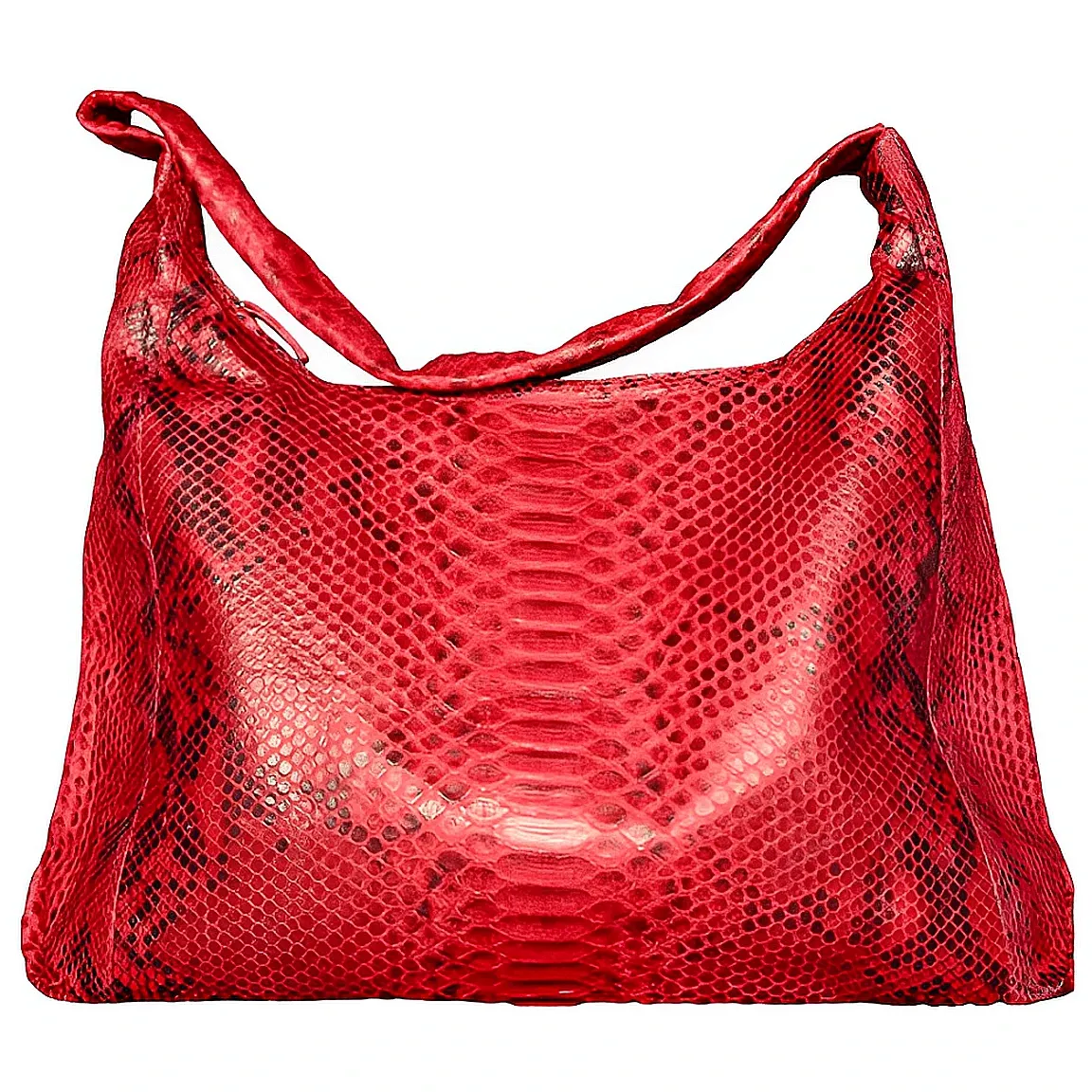 Red Jumbo Shoulder Bag