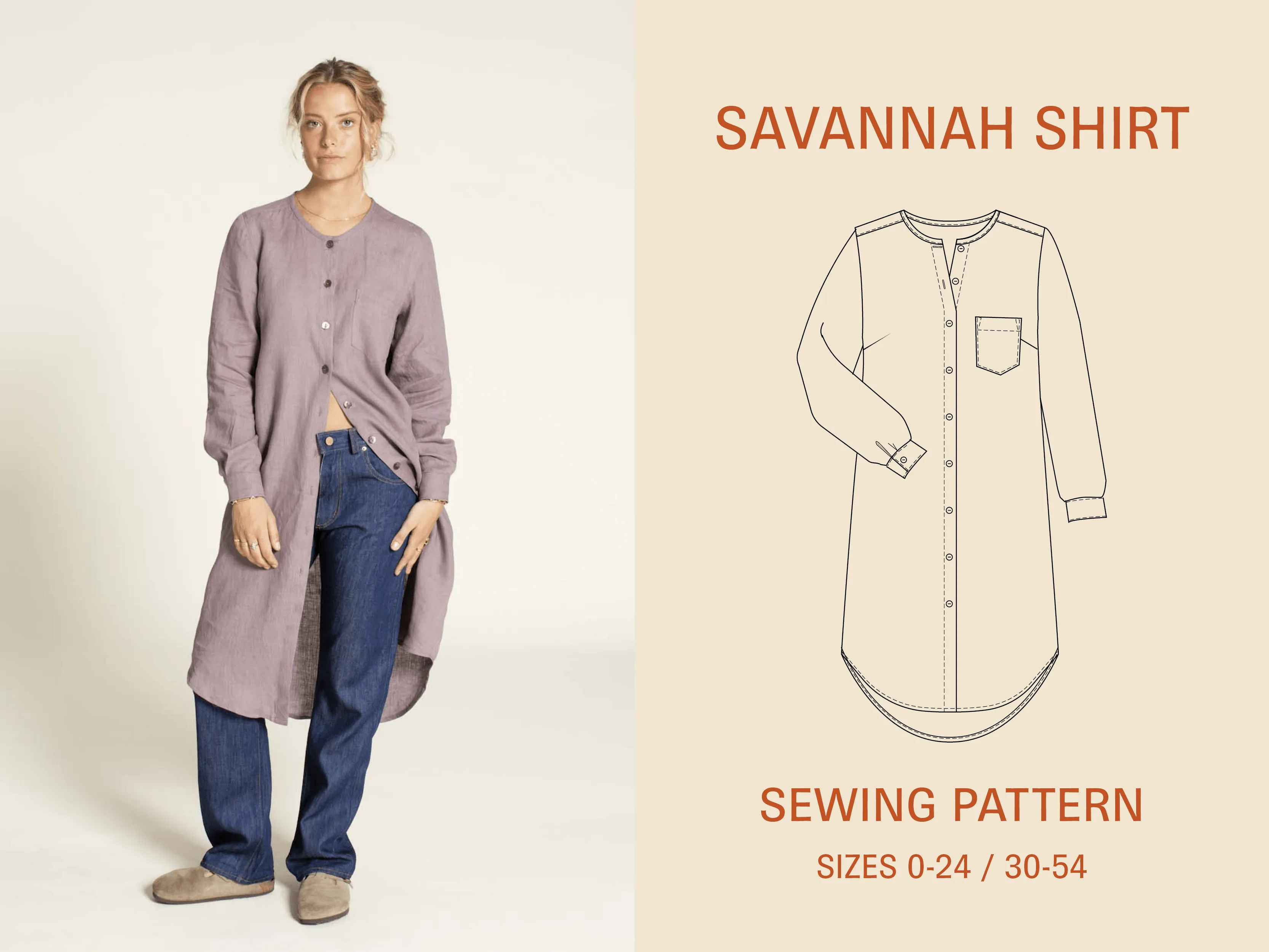 Savannah Shirt - Printed pattern