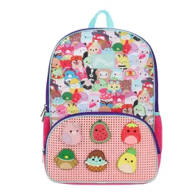 Squishmallow 16 Inch Character Charms Backpack