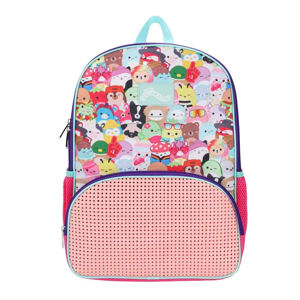 Squishmallow 16 Inch Character Charms Backpack