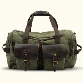 The Buckaroo Fit - Vintage Canvas Gym Bag