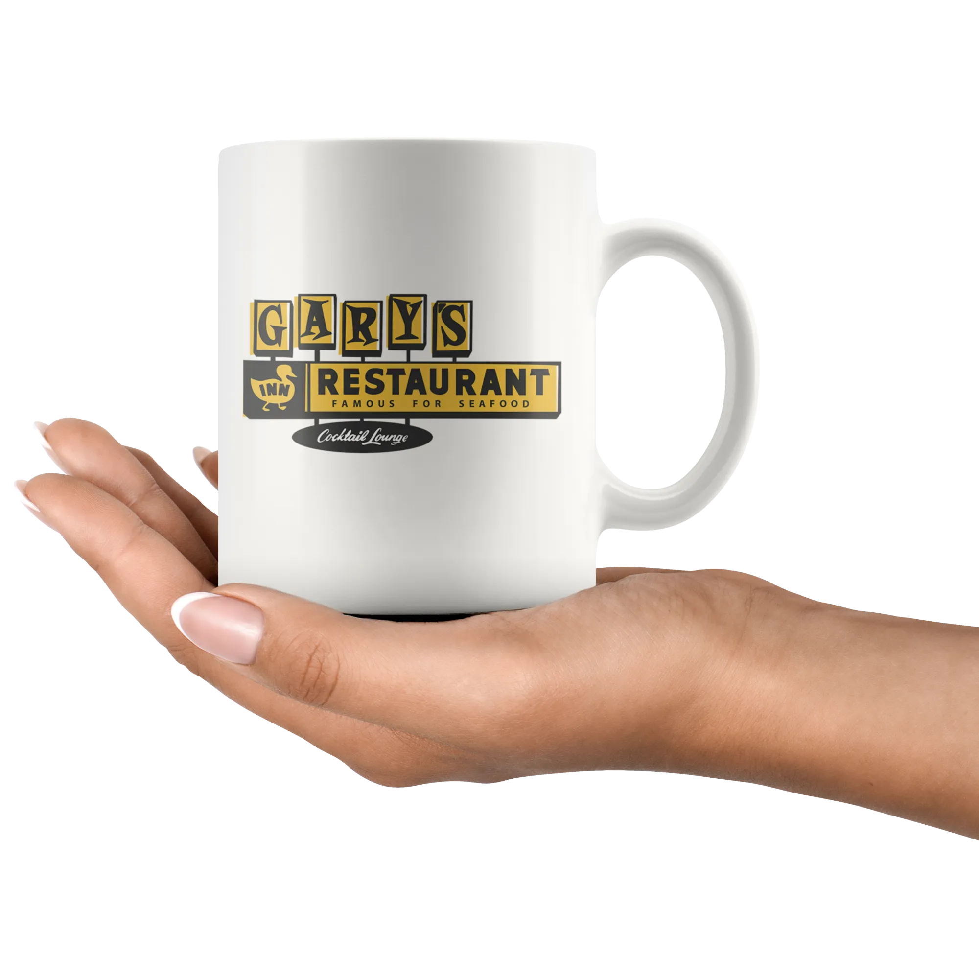 The Gary's Duck Inn "Jumbo Shrimp" Coffee Mug