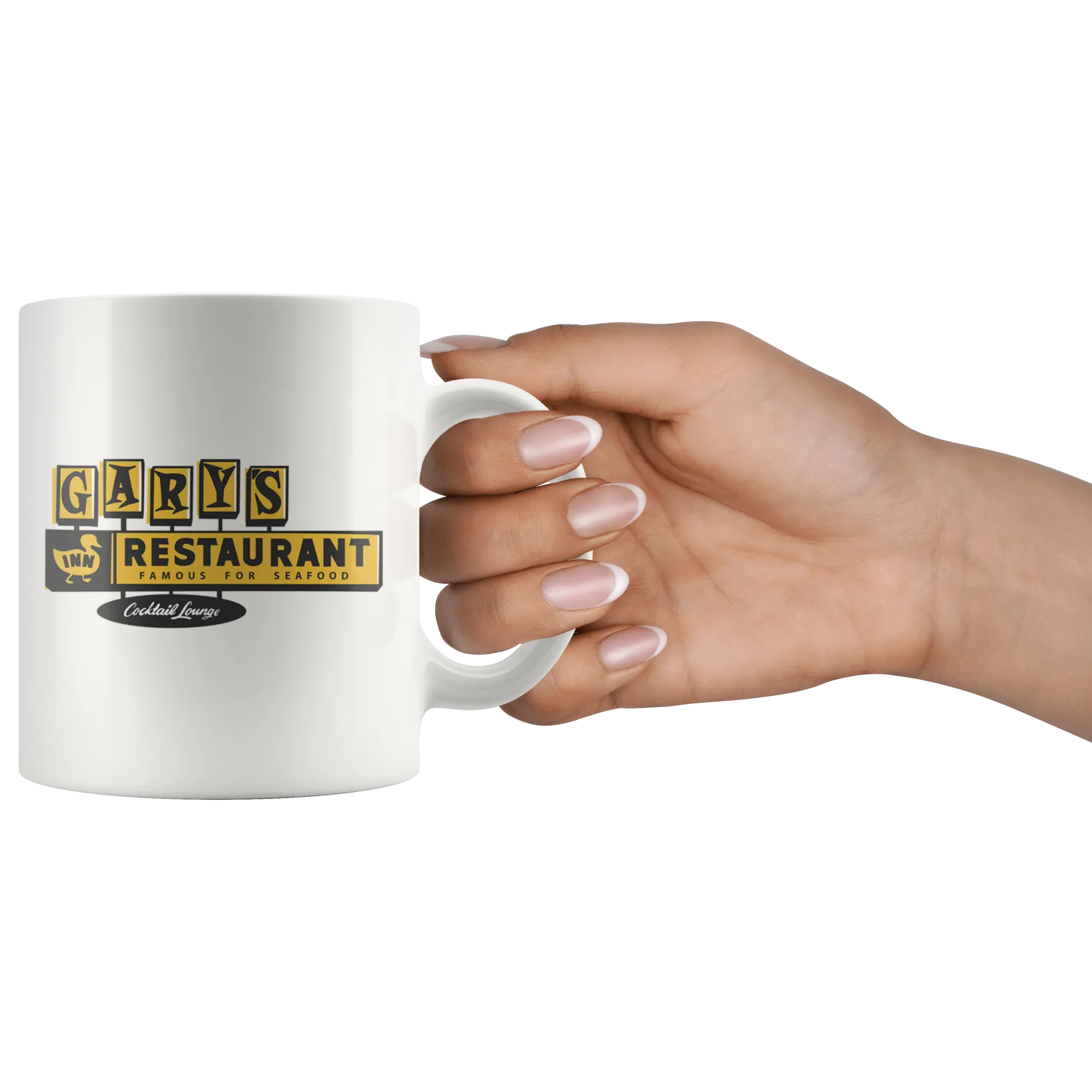 The Gary's Duck Inn "Jumbo Shrimp" Coffee Mug