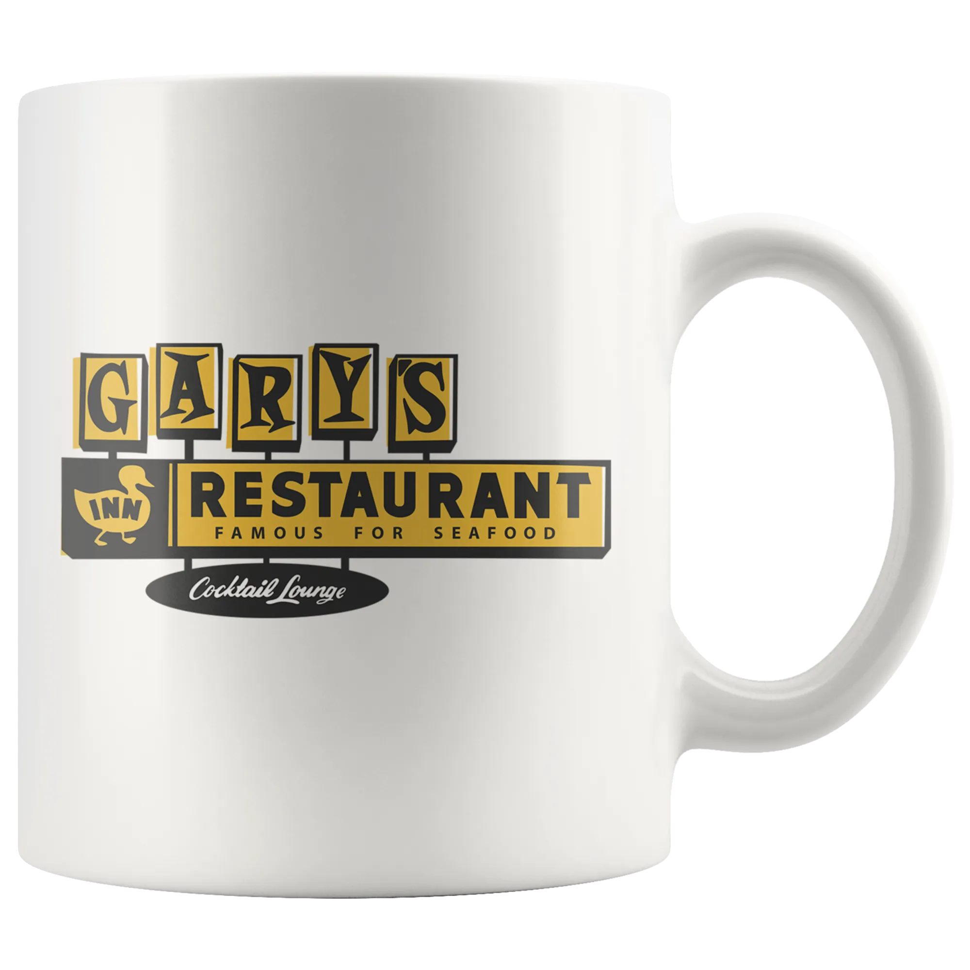 The Gary's Duck Inn "Jumbo Shrimp" Coffee Mug